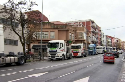 Marcha lenta en Cáceres