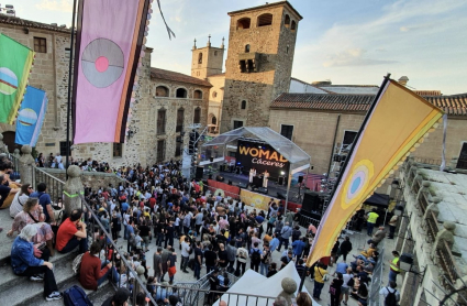 Ambiente en la Plaza de San Jorge