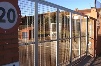 Entrada a la cárcel de Badajoz