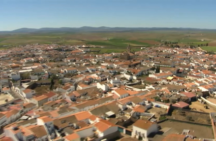 Vista aérea de Fuente de Cantos