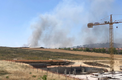 Imagen del incendio