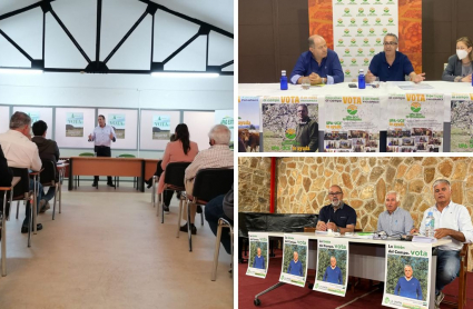 APAG Extremadura ASAJA, UPA-UCE y La Unión, en el cierre de campaña