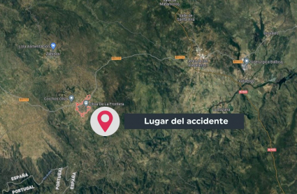 Mapa Oliva de la Frontera