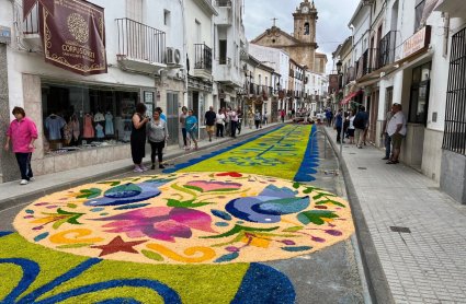 Celebración del Corpus Christi en San Vicente de Alcántara