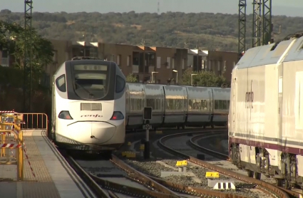 Tren estación Plasencia