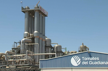 Exteriores de la empresa extremeña 'Tomates del Guadiana'
