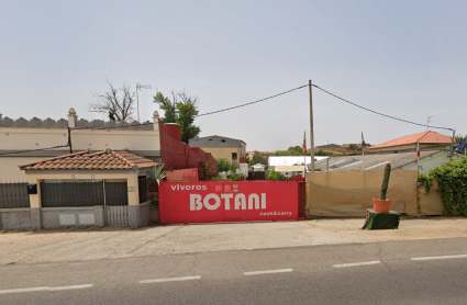 Exterior del vivero afectado