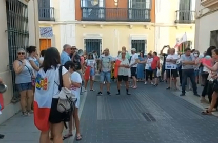 Protesta en Don Benito