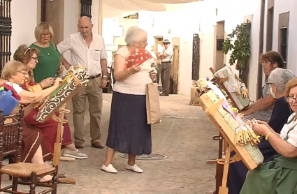 Mercado artesanal en Valencia de Alcántara
