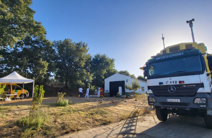 Estabilizado el incendio en Sierra de Gata