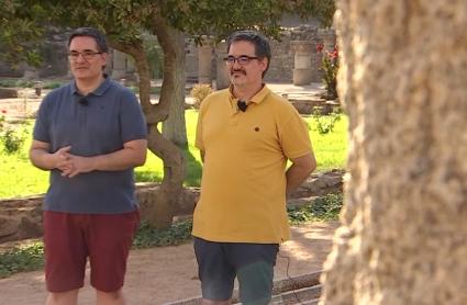 Los hermanos Fernando y Santiago Lancha, junto a Woody Aragón, han creado `El aroma de Roma´
