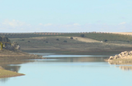 El embalse de Alange sigue al preocupante 13,3% de su capacidad