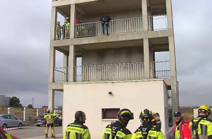 Simulacro de asistencia en un intento de suicidio