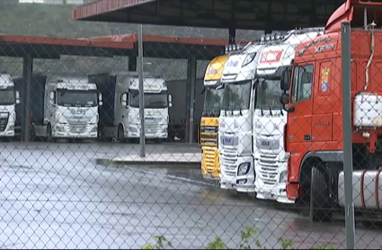 Paro del transporte por carretera