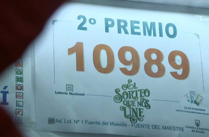 Premio en Fuente del Maestre