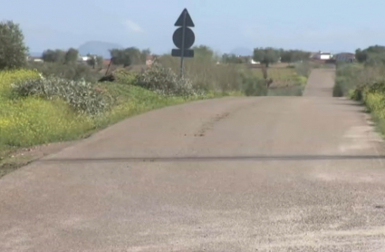 Pista hacia el canal de Lobón