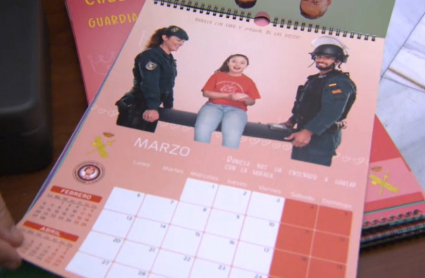 Calendario solidario de la Guardia Civil