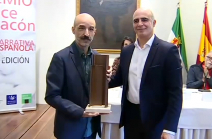 Jesús Carrasco recoge el premio Dulce Chacón
