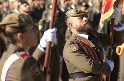 Militares en el CEFOT.