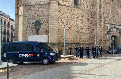 Operación antidroga en Almendralejo