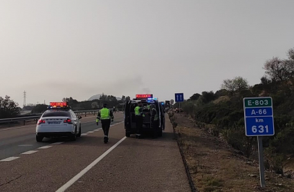 Accidente en la A-66