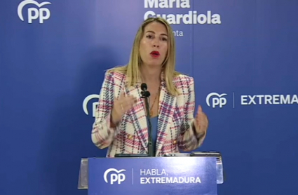 Comparecencia de María Guardiola