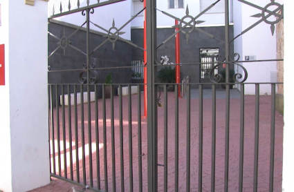 Entrada del hospital 'Santa Justa' de Villanueva de la Serena