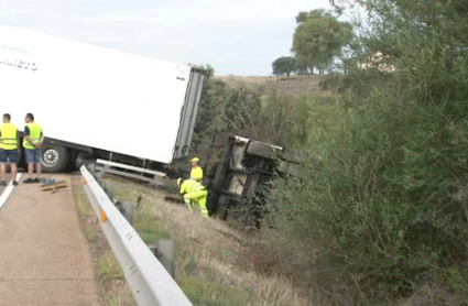 Accidente en la N-430