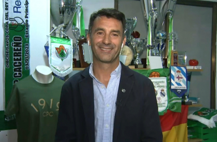 Carlos Ordóñez, presidente CP Cacereño