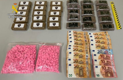 Droga aprehendida