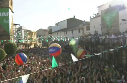 Chupinazo en Moraleja