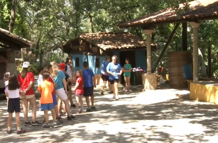 Campamento en Pasarón de la Vera