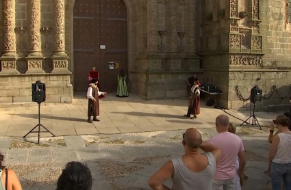 Recreación en el Martes Mayor de Plasencia
