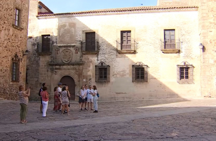 Parte monumental de Cáceres