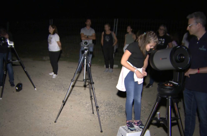 Observación astronómica en Cáparra