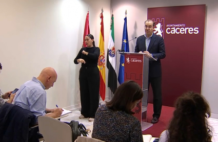 Rafael Mateos, alcalde Cáceres