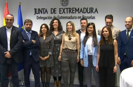 María Guardiola en Bruselas