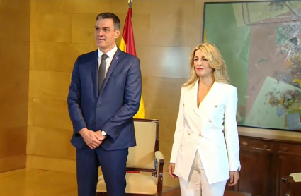 Pedro Sánchez y Yolanda Díaz