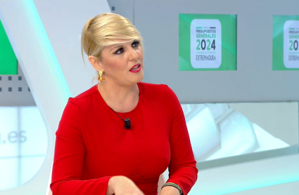 Entrevista a la consejera de Hacienda, Elena Manzano
