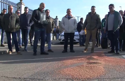 Protesta de arroceros