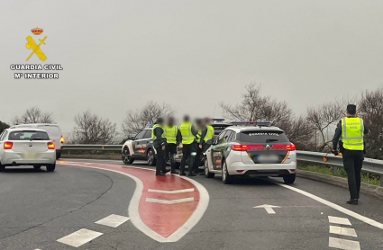 Conductor detenido en Valverde del Fresno