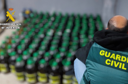 Aceite intervenido por la Guardia Civil