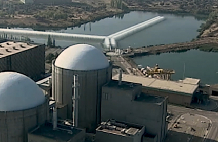 Imagen aérea de la Central Nuclear de Almaraz