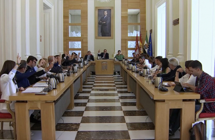 Pleno del Ayunramiento de Cáceres